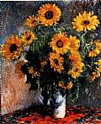 Sunflowers by Claude Monet